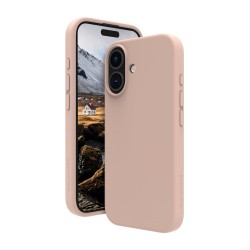 dbramante1928 Monaco - Zadní kryt pro mobilní telefon - kompatibilita s MagSafe - silikon, plast - růžová pink sand - pro Apple