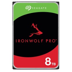 SEAGATE HDD 8TB IRONWOLF PRO (NAS), 3.5", SATAIII, 7200 RPM, Cache 256MB