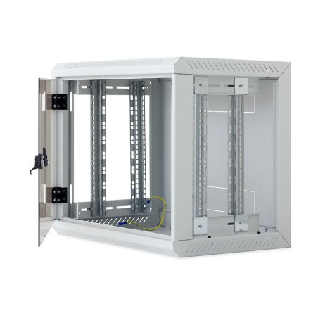 TRITON 19" jednodílný rozvaděč 15U/600mm, odnímatelné boční kryty, černý
