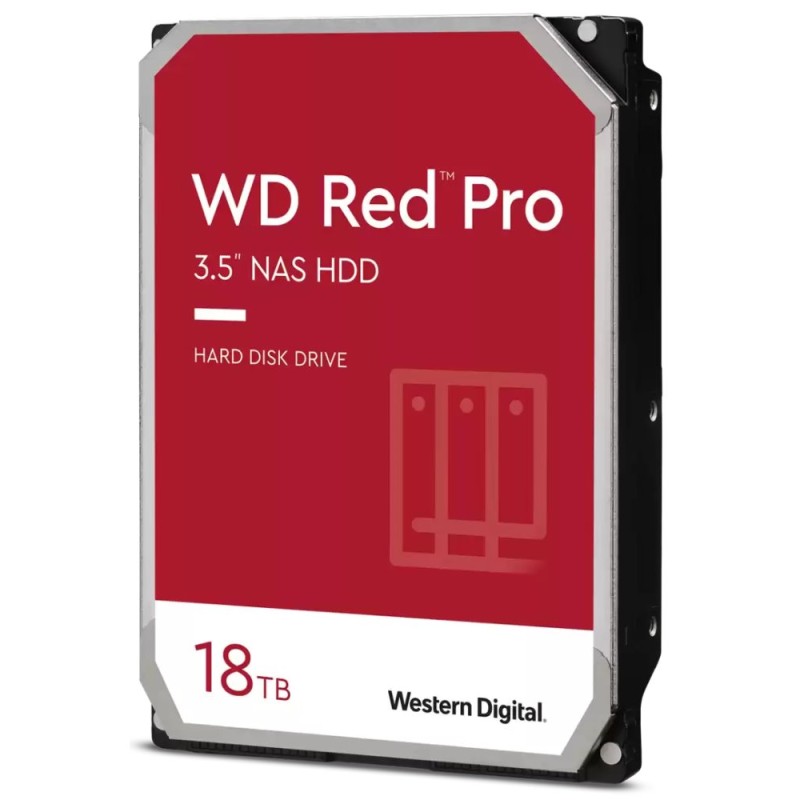 WD RED Pro NAS WD181KFGX 18TB, SATA III 3.5", 512MB 7200RPM, 272MB/s, CMR