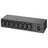 APC Rack PDU, Basic, 0U/1U, 120-240V/15A, 220-240V/10A, (8) C13, IEC-320 C14