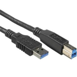 PREMIUMCORD Kabel USB3.0 propojovací A-B, Super-speed 5Gbps, 5m