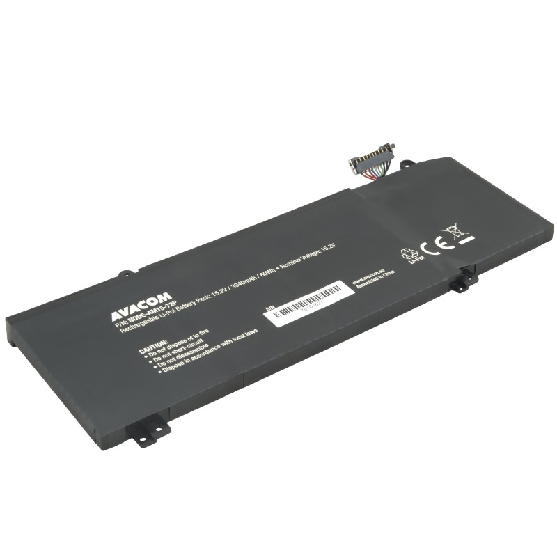Dell Alienware M15 Li-Pol 15,2V 3940mAh 60Wh