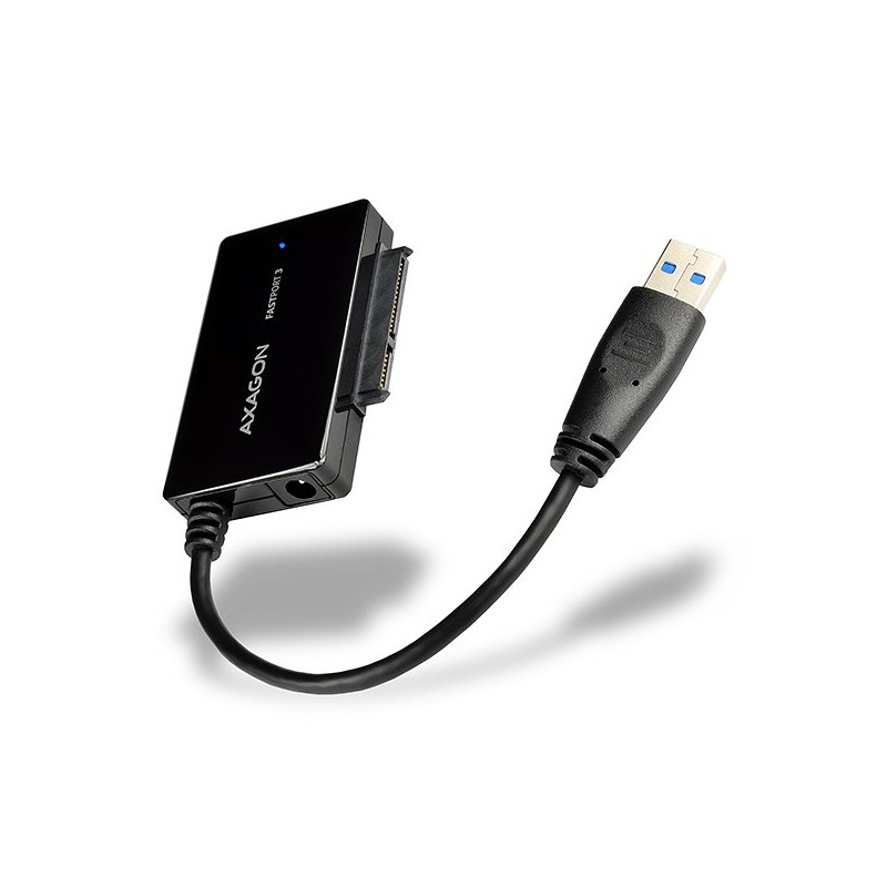 AXAGON ADSA-FP3, USB 5Gbps - SATA 6G, 3.5" HDD FASTport3 adaptér, vč. AC napáječe