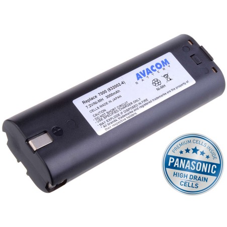 MAKITA 7000 Ni-MH 7,2V 3000mAh, články PANASONIC