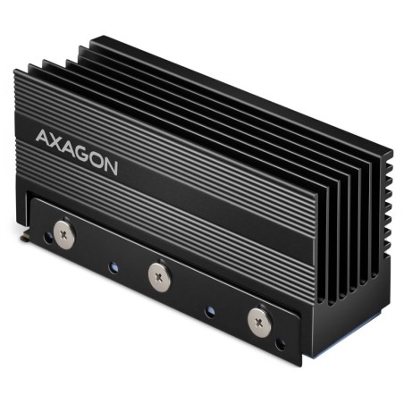 AXAGON CLR-M2XL, hliníkový pasivní chladič pro jedno i oboustranný M.2 SSD disk, výška 36 mm