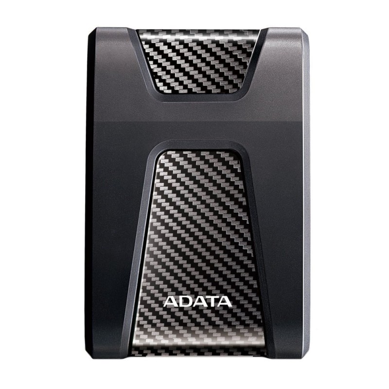 ADATA Externí HDD 2TB 2,5" USB 3.1 DashDrive Durable HD650, černý (gumový, nárazu odolný)