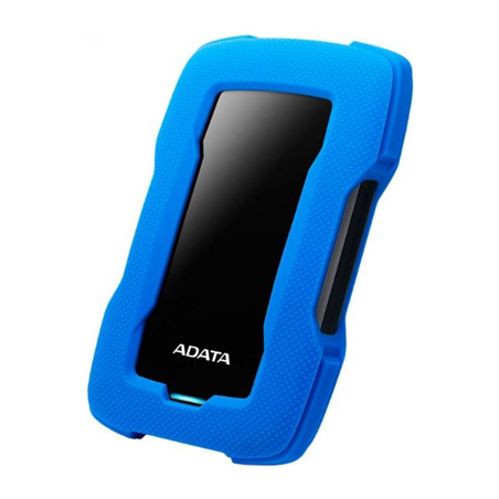 ADATA Externí HDD 2TB 2,5" USB 3.1 HD330, BLUE COLOR BOX, modrý (gumový, nárazu odolný)