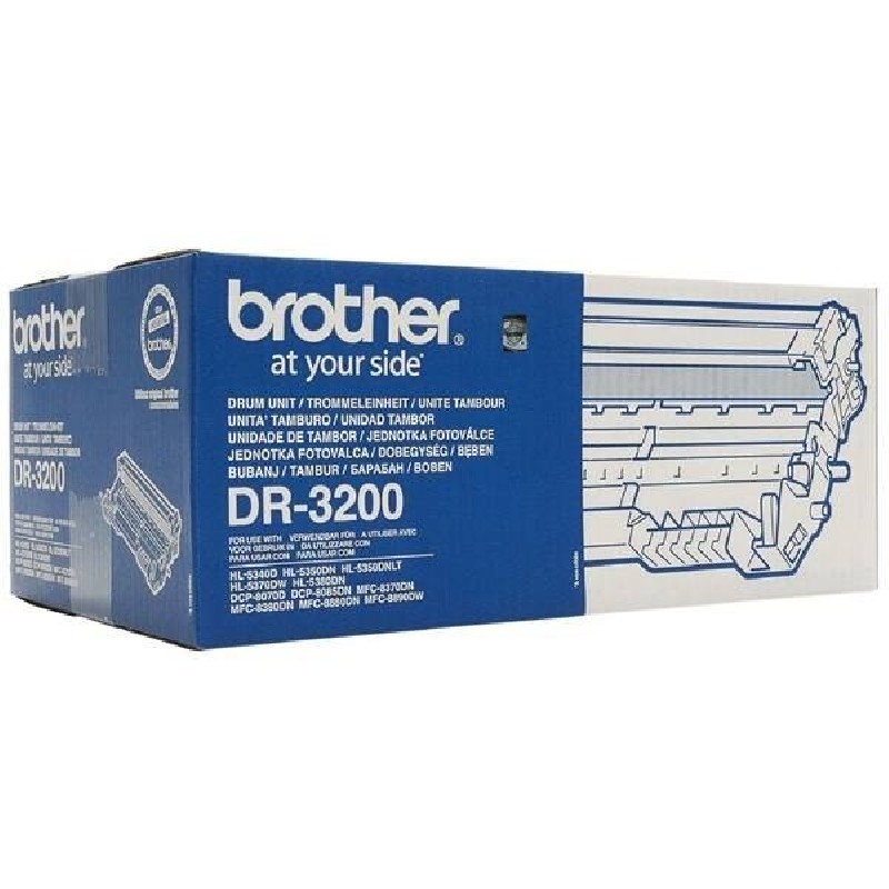 Brother originální válec DR3200, black, 25000str.