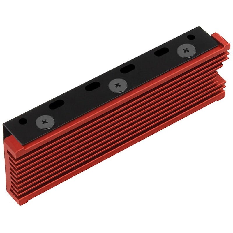 AXAGON CLR-M2, hliníkový pasivní chladič pro jedno i oboustranný M.2 SSD disk, výška 12 mm