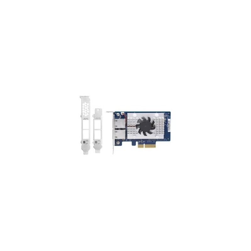 QNAP QXG-10G2T-X710 - dvouportová rozšiřující 10GbE (Intel X710) karta pro PC i QNAP NAS