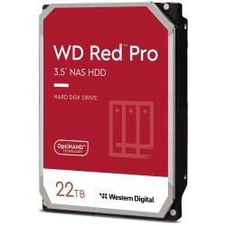 WD RED Pro NAS WD221KFGX 22TB, SATA III 3.5", 512MB 7200RPM, 265MB/s, CMR