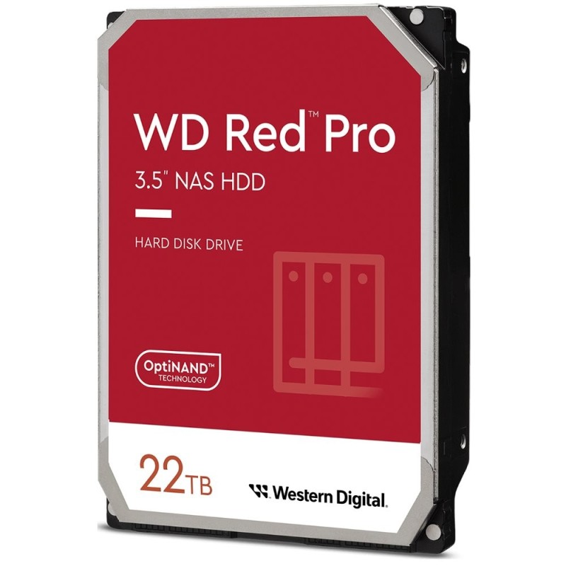 WD RED Pro NAS WD221KFGX 22TB, SATA III 3.5", 512MB 7200RPM, 265MB/s, CMR