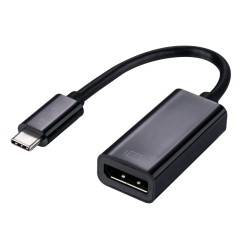 C-TECH adaptér Type-C na Displayport, M/F, 15cm