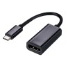 C-TECH adaptér Type-C na Displayport, M/F, 15cm
