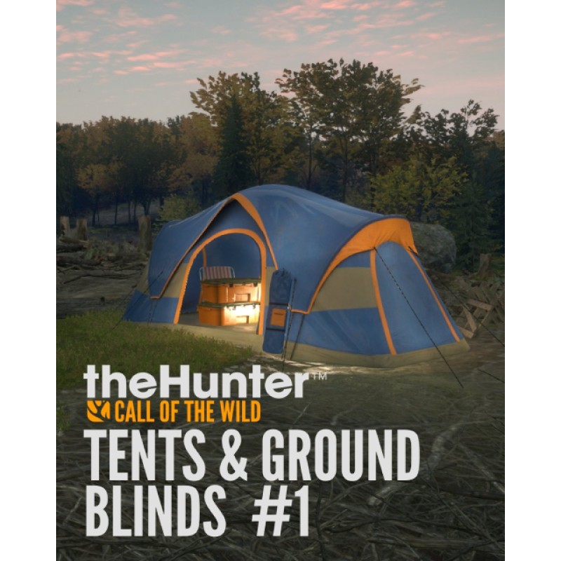 theHunter Call of the Wild Tents & Ground Blin – herní rozšíření pro PC (elektronická licence)