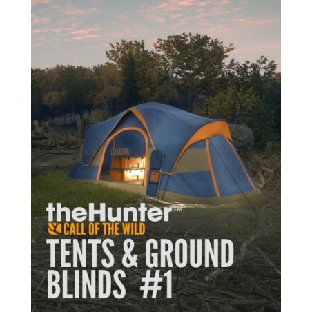 theHunter Call of the Wild Tents & Ground Blin – herní rozšíření pro PC (elektronická licence)