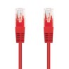 C-TECH kabel patchcord Cat5e, UTP, červený, 1m