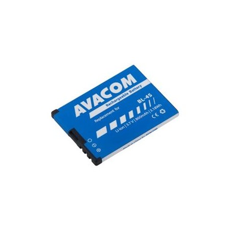 Baterie AVACOM GSNO-BL4S-S860 do mobilu Nokia 3600 Slide, 2680 Li-Ion 3,7V 860mAh (náhrada BL-4S)