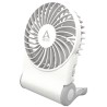 ARCTIC Summair 2Go (White) - Rechargeable Pocket Fan with Stand (74 hours of battery life and variab