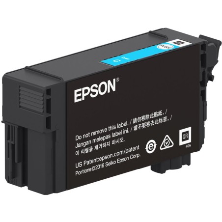 EPSON ink bar Singlepack UltraChrome XD2 Cyan T40D240(50ml)