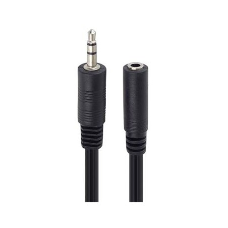 PREMIUMCORD Kabel audio 3,5mm Jack - Jack prodlužovací 5m (M/F, stereo)