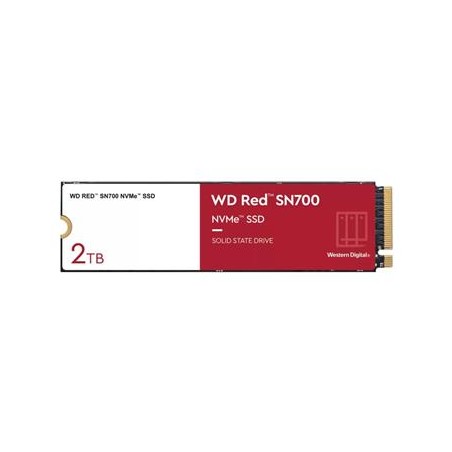 WD RED SSD NVMe 2TB PCIe SN700 Powered by SanDisk, Geb3 8GB/s, (R:3400/W:2900 MB/s) TBW 2500