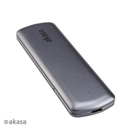 AKASA externí box pro M.2 SATA/NVMe SSD, USB 3.2 Gen 2, 10Gb/s, hliník