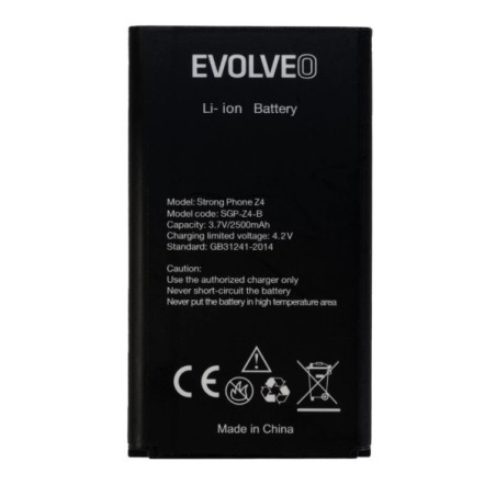 EVOLVEO originální baterie 2500 mAh pro StrongPhone Z4,W4