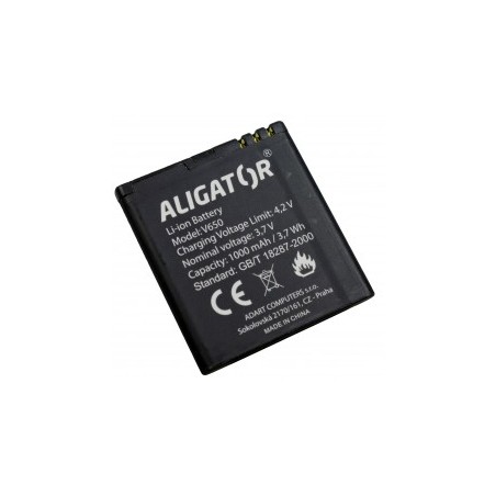 Aligator baterie V650, Li-Ion 1000 mAh