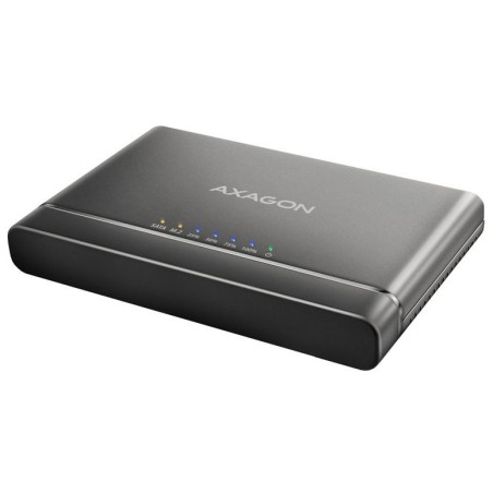 AXAGON ADSA-CC USB-C 10Gbps - NVMe M.2 SSD & SATA 2.5"/3.5" SSD/HDD CLONE MASTER 2 adaptér
