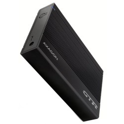 AXAGON EE35-GTR, USB-C 5Gbps - SATA 6G 3.5" RIBBED box, černý