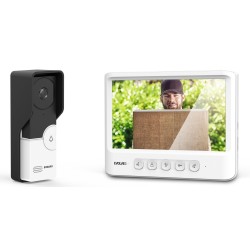 EVOLVEO DoorPhone IK06, set video dveřního telefonu s pamětí a barevným displejem