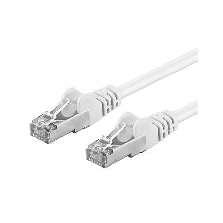 PREMIUMCORD Patch kabel CAT6a S-FTP, RJ45-RJ45, AWG 26/7 2m bílá
