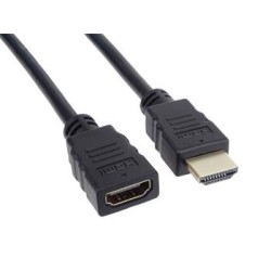 PremiumCord prodlužovací kabel HDMI, M/F, 10m