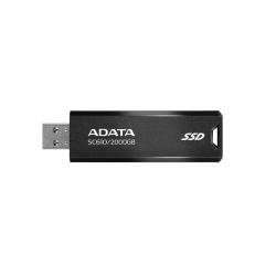 ADATA Externí SSD 2TB SC610, USB-A 3.2, černá