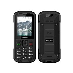 EVOLVEO StrongPhone X5, vodotěsný odolný Dual SIM telefon, černo-šedá