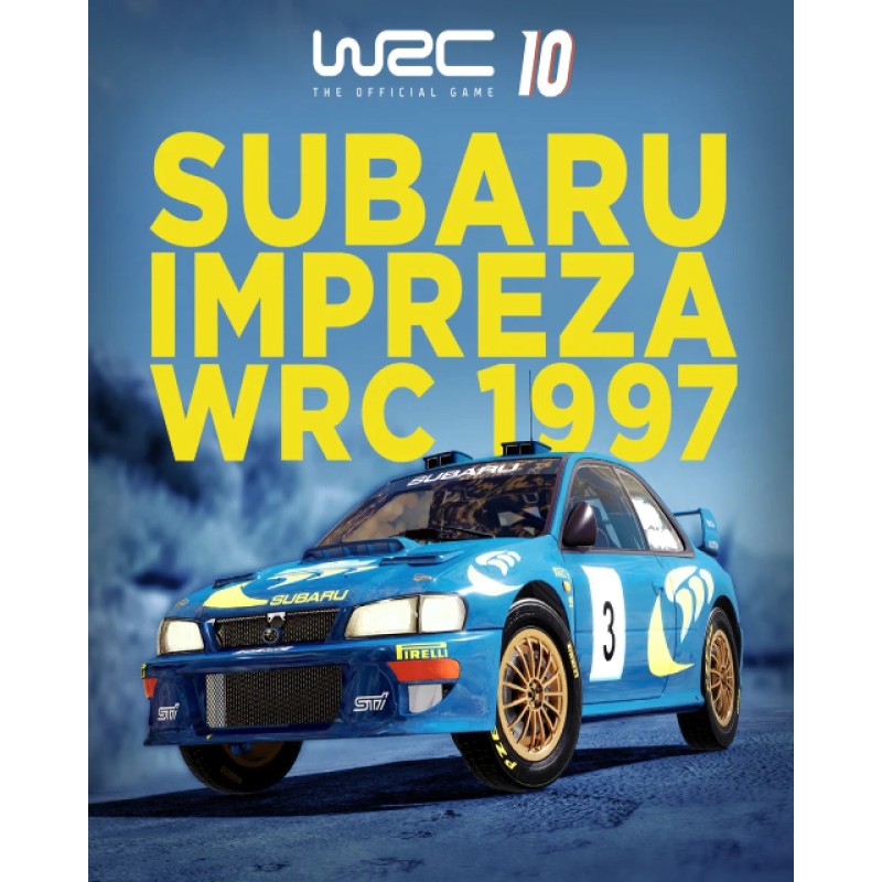 WRC 10 Subaru Impreza WRC 1997 – herní rozšíření pro PC (elektronická licence)