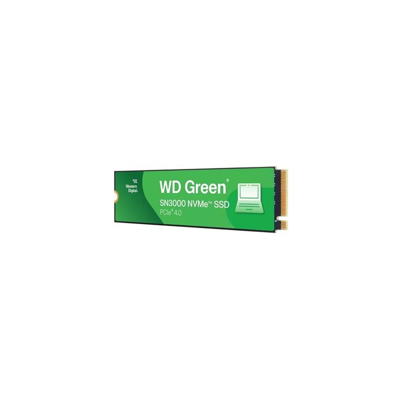 WD GREEN SSD 500GB SN3000 Powered by SanDisk, PCIe Gen4x4, M.2 2280, (R:5000/W:4100 MB/s)