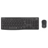Logitech Silent Wireless Combo MK295, bezdrátová klávesnice + myš, 2.4 GHz, CZ/SK, Graphite