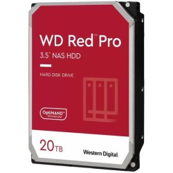 WD RED Pro NAS WD202KFGX 20TB, SATA III 3.5", 512MB 7200RPM, 285MB/s, CMR