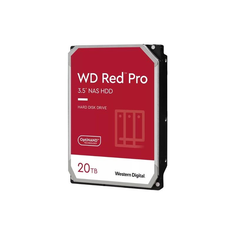 WD RED Pro NAS WD202KFGX 20TB, SATA III 3.5", 512MB 7200RPM, 285MB/s, CMR