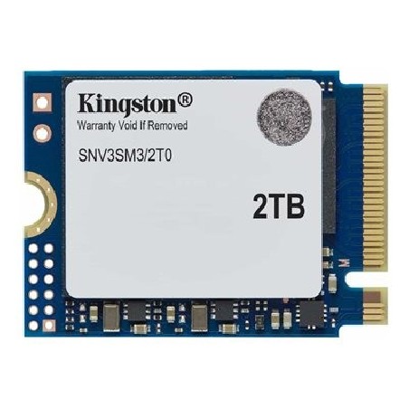 Kingston SSD 2TB NV3, M.2 2230, NVMe PCIe Gen4x4, (R: 6000MB/s W: 5000MB/s)