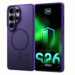 3mk ochranný kryt Smoke MagCase Purple pro Samsung Galaxy S26 Ultra
