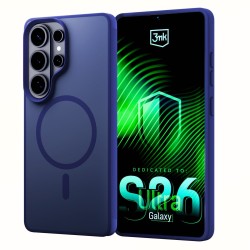 3mk ochranný kryt Smoke MagCase Blue pro Samsung Galaxy S26 Ultra