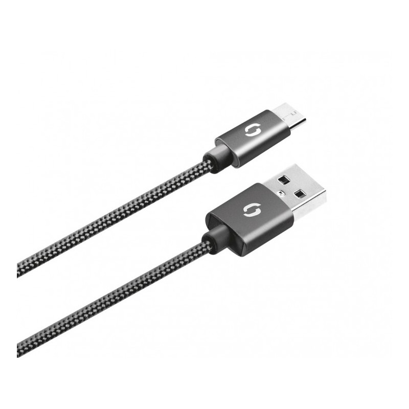 ALIGATOR PREMIUM 2A kabel, Micro USB 50cm, černý
