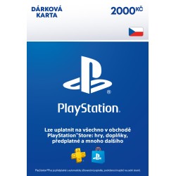 ESD CZ - PlayStation Store el. peněženka - 2000 Kč
