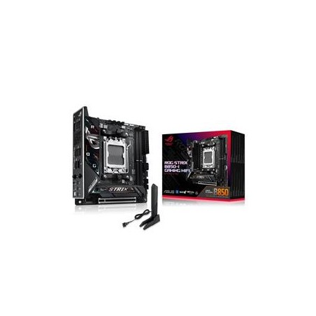 ASUS MB Sc AM5 ROG STRIX B850-I GAMING WIFI, AMD B850, 2xDDR5, 1xUSB4, 1xHDMI, WiFi, Mini-ITX