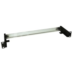 Solarix DIN lišta s držákem do 19" rozvaděče