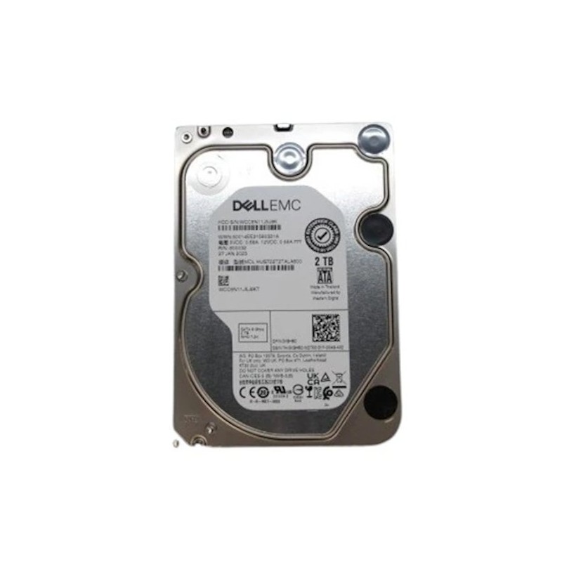 DELL 2TB Hard Drive SATA 6Gbps 7.2K RPM 512n 3.5in CK T160